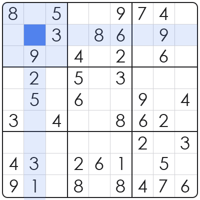 pointing pairs sudoku